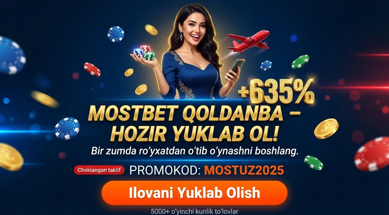 MOSTBET Қолданба – Юклаб Олиш ва Ўрнатиш