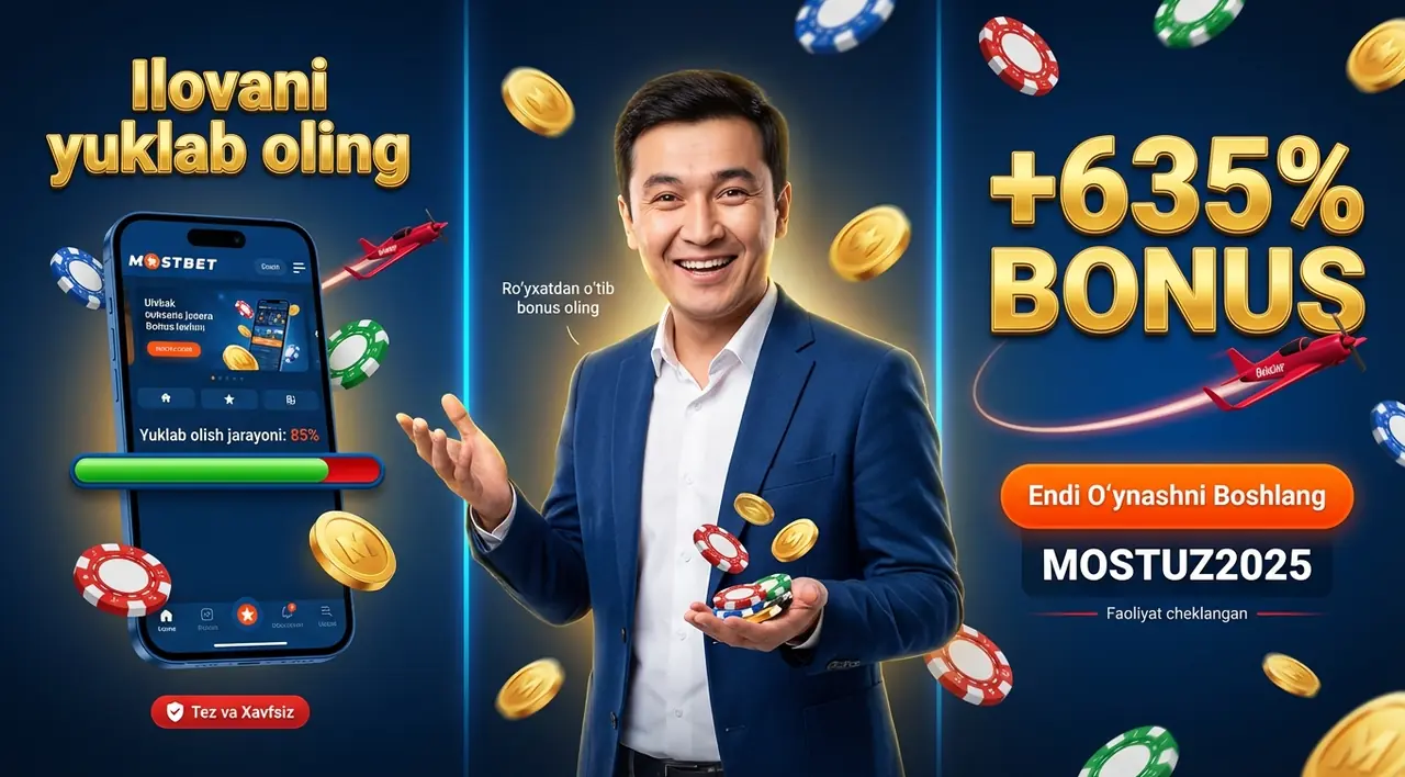 MOSTBET Қолданба – Юклаб Олиш ва Ўрнатиш