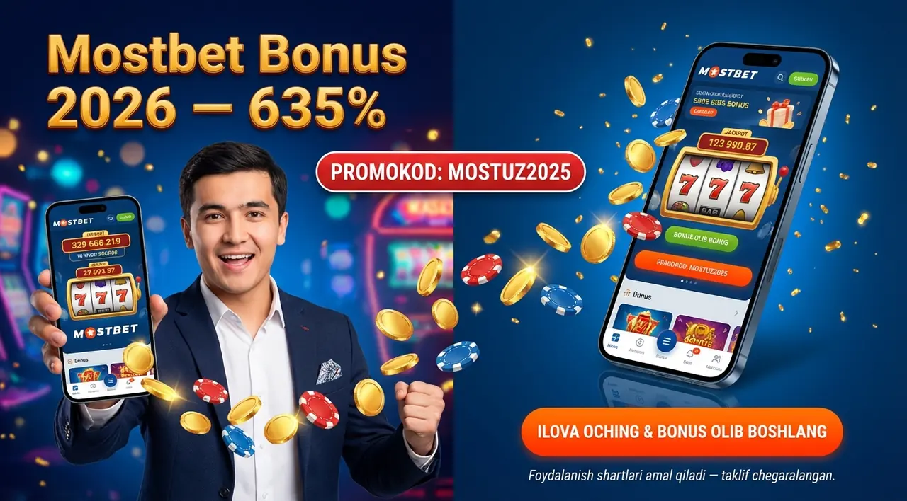 MOSTBET Промокод [simpcuda_current_year]: Бонус Олиш